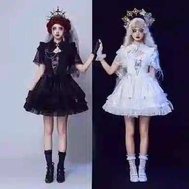 Baolegemao Morning Twilight 8th Anniversary Gothic Lolita Set