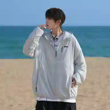 Jeep UPF50+ Hooded Sun Protection Jacket