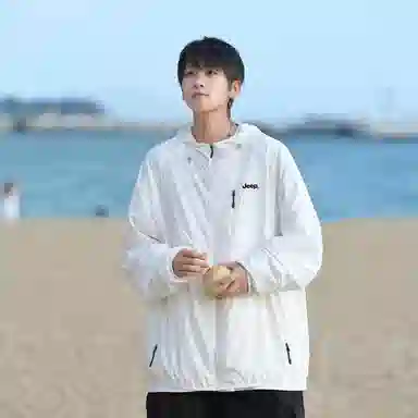 Jeep UPF50+ Hooded Sun Protection Jacket