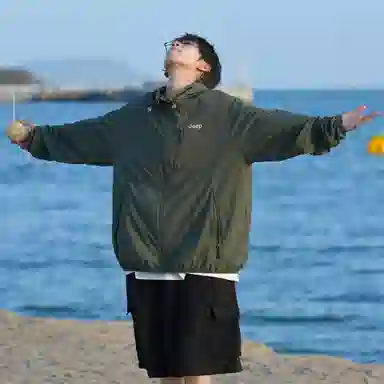 Jeep UPF50+ Hooded Sun Protection Jacket