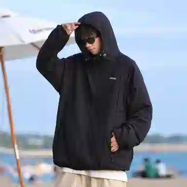 Jeep UPF50+ Hooded Sun Protection Jacket