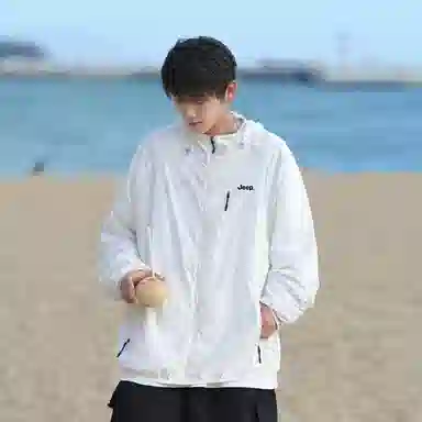 Jeep UPF50+ Hooded Sun Protection Jacket