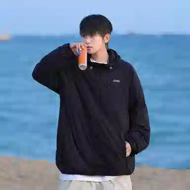 Jeep UPF50+ Hooded Sun Protection Jacket