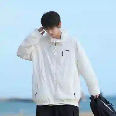 Jeep UPF50+ Hooded Sun Protection Jacket