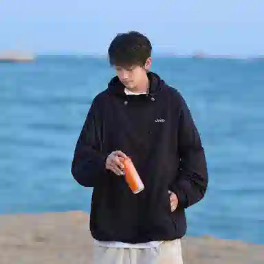 Jeep UPF50+ Hooded Sun Protection Jacket