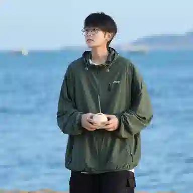 Jeep UPF50+ Hooded Sun Protection Jacket