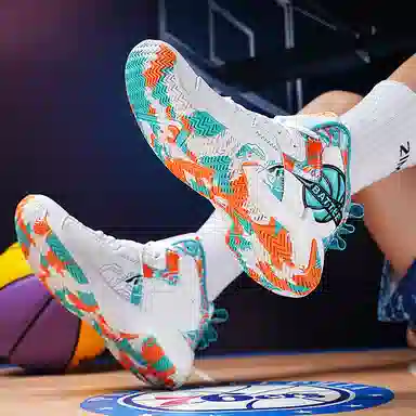 MUSNODO Basketball Shoes Black White