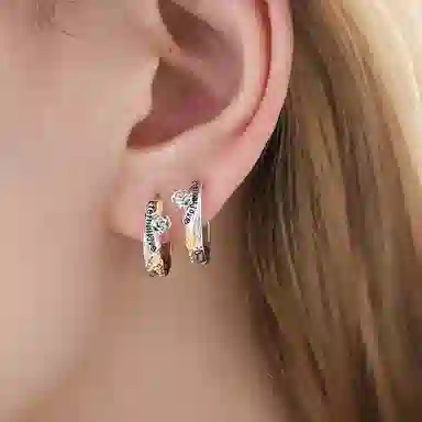 masw Original Design Copper Alloy Earrings