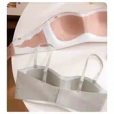 帕兰朵 无痕抹胸网纱透气文胸 女款