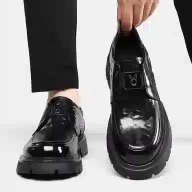 Playboy Derby Shoes Black