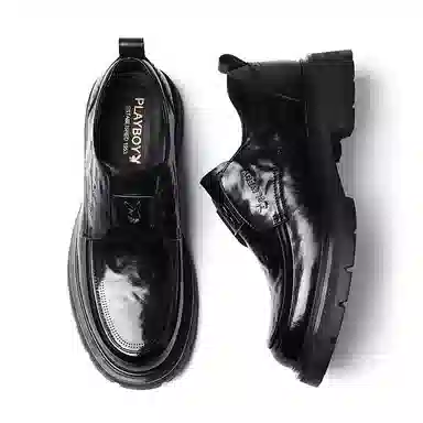 Playboy Derby Shoes Black