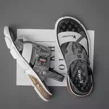 Playboy Sandals White