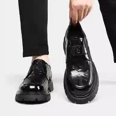 Playboy Derby Shoes Black