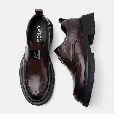 Playboy Derby Shoes Black