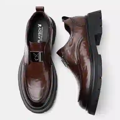 Playboy Derby Shoes Black