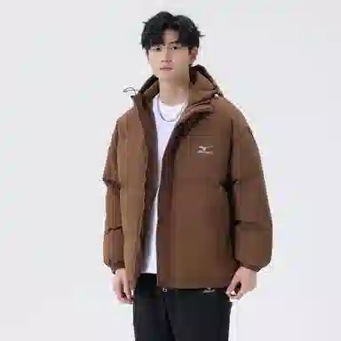Mizuno Mountain Outdoor Hooded Puffer Jacket