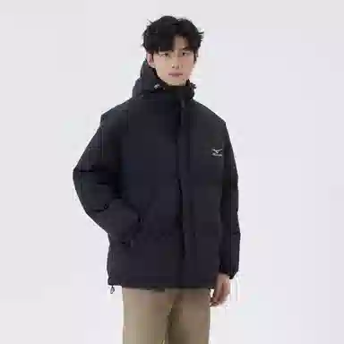 Mizuno Mountain Outdoor Hooded Puffer Jacket