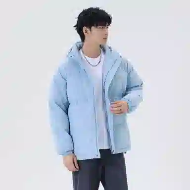 Mizuno Mountain Outdoor Hooded Puffer Jacket