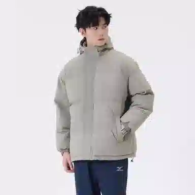 Mizuno Mountain Outdoor Hooded Puffer Jacket