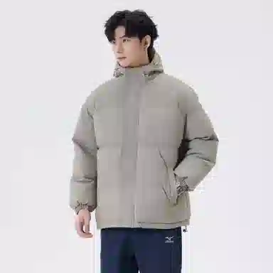 Mizuno Mountain Outdoor Hooded Puffer Jacket