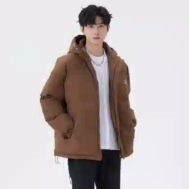 Mizuno Mountain Outdoor Hooded Puffer Jacket