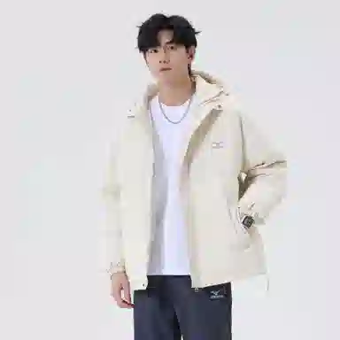 Mizuno Mountain Outdoor Hooded Puffer Jacket