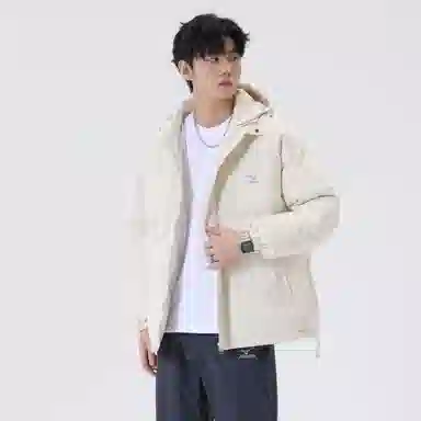 Mizuno Mountain Outdoor Hooded Puffer Jacket