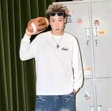 China Aerospace Basic Logo Long Sleeve T-Shirt