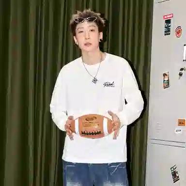 China Aerospace Basic Logo Long Sleeve T-Shirt