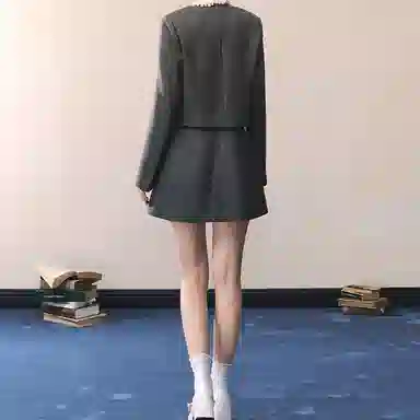 Beauty at 19 Miu Sleeveless A-Line Dress Set