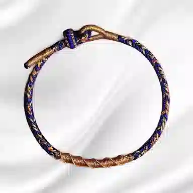 大唐国鼎 十二生肖转运上岸新中式国潮小众设计 诸事顺利时来好运旺事业学业财运 好运 织物 手绳 男女同款情侣款