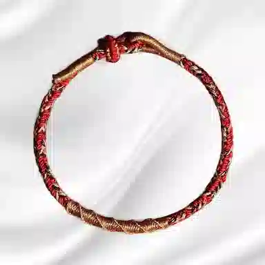 大唐国鼎 十二生肖转运上岸新中式国潮小众设计 诸事顺利时来好运旺事业学业财运 好运 织物 手绳 男女同款情侣款