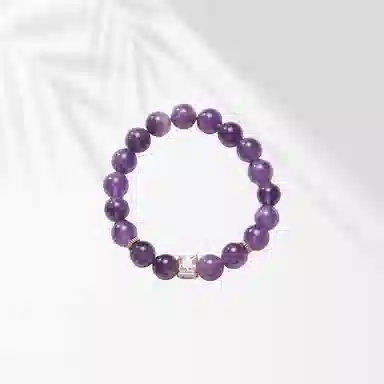 大唐国鼎 九紫离火璀璨多财多福水逆退散/甲辰吉/星运起 独特设计 优雅精致 新中式 简约 百搭 好运 水晶 手串 女款