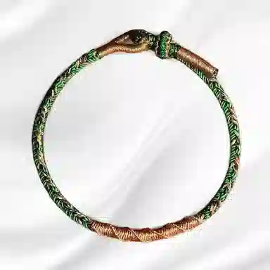 大唐国鼎 十二生肖转运上岸新中式国潮小众设计 诸事顺利时来好运旺事业学业财运 好运 织物 手绳 男女同款情侣款