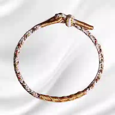 大唐国鼎 十二生肖转运上岸新中式国潮小众设计 诸事顺利时来好运旺事业学业财运 好运 织物 手绳 男女同款情侣款