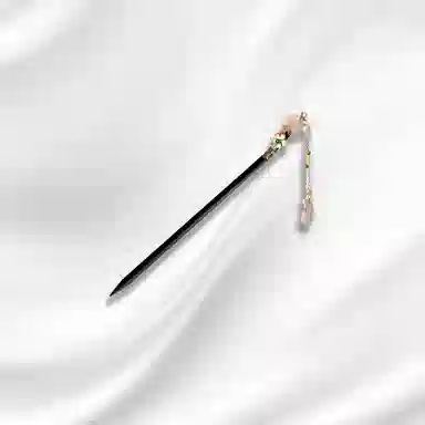 大唐国鼎 平安扣流苏新中式复古风小众设计优雅国潮 精致纹理旺事业学业财运 好运 木质 发簪 女款