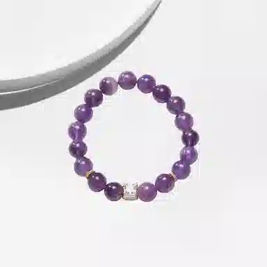 大唐国鼎 九紫离火璀璨多财多福水逆退散/甲辰吉/星运起 独特设计 优雅精致 新中式 简约 百搭 好运 水晶 手串 女款