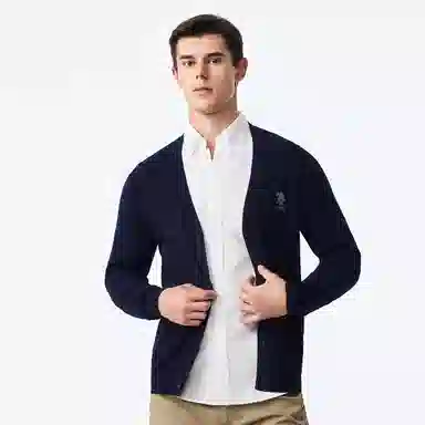 U.S. Polo Assn. Cardigan Navy