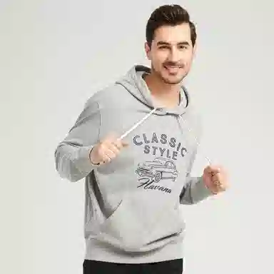 U.S. Polo Assn. Hoodie Light Grey