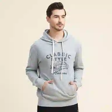 U.S. Polo Assn. Hoodie Light Grey