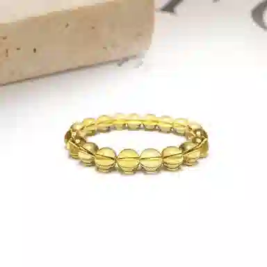 迎百宝 五行 招财纳福转运珠 净透轻奢气质百搭高级感 玻璃 手串 男女同款情侣款