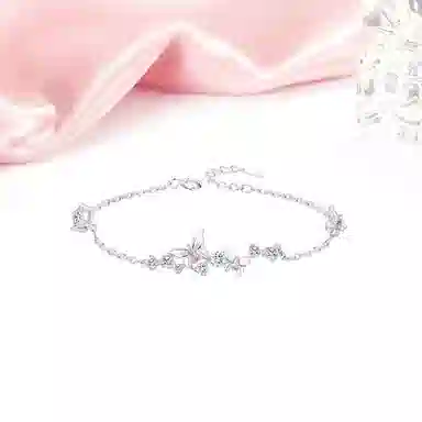 迎百宝 绮梦蝴蝶 夏日浪漫星河漫舞翩翩蝴蝶在逃公主精致闪耀时尚高级感#好运 合金 项链 男女同款情侣款
