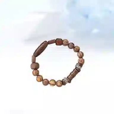 迎百宝 鸟涧山鸣 节节高竹节禅意转运事业学业上岸 国潮新中式复古小众气质经典百搭时尚通勤轻奢高级感木质 鸡翅木 手串 男女同款情侣款