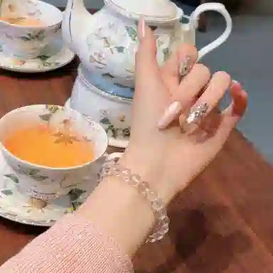迎百宝 前程似锦 平安顺遂 本命转运珠发财上岸暴富时来运转八方来财 能量之石 好运玄学 水晶 手串 男女同款情侣款