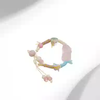迎百宝 吸金貔貅 招财纳福吞金兽万事胜意否极泰来幸运五彩绳 学业上岸逢考必过 气质百搭高级感 织物 手绳 男女同款情侣款