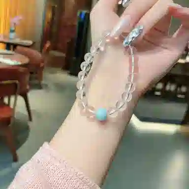 迎百宝 前程似锦 平安顺遂 本命转运珠发财上岸暴富时来运转八方来财 能量之石 好运玄学 水晶 手串 男女同款情侣款