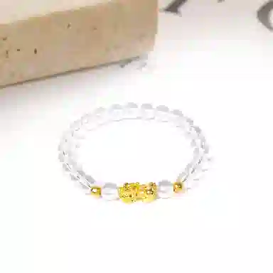 【财源滚滚】 迎百宝 五行貔貅 好运 新中式精致贵气百搭高级感招财吞金兽 时来运转 发财上岸 合金 手串 男女同款情侣款