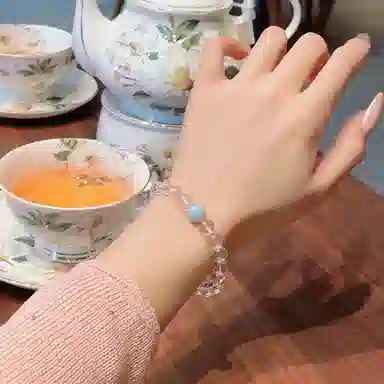 迎百宝 前程似锦 平安顺遂 本命转运珠发财上岸暴富时来运转八方来财 能量之石 好运玄学 水晶 手串 男女同款情侣款