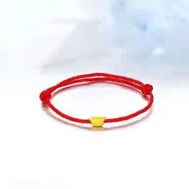 迎百宝 手心里的宝 钱途无忧 新中式国潮发财金元宝精致立体高级感编织#好运 合金 手链 男女同款情侣款
