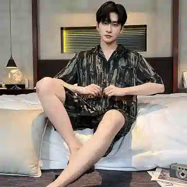 好福份 休闲家居服时尚简约睡衣套装 男款